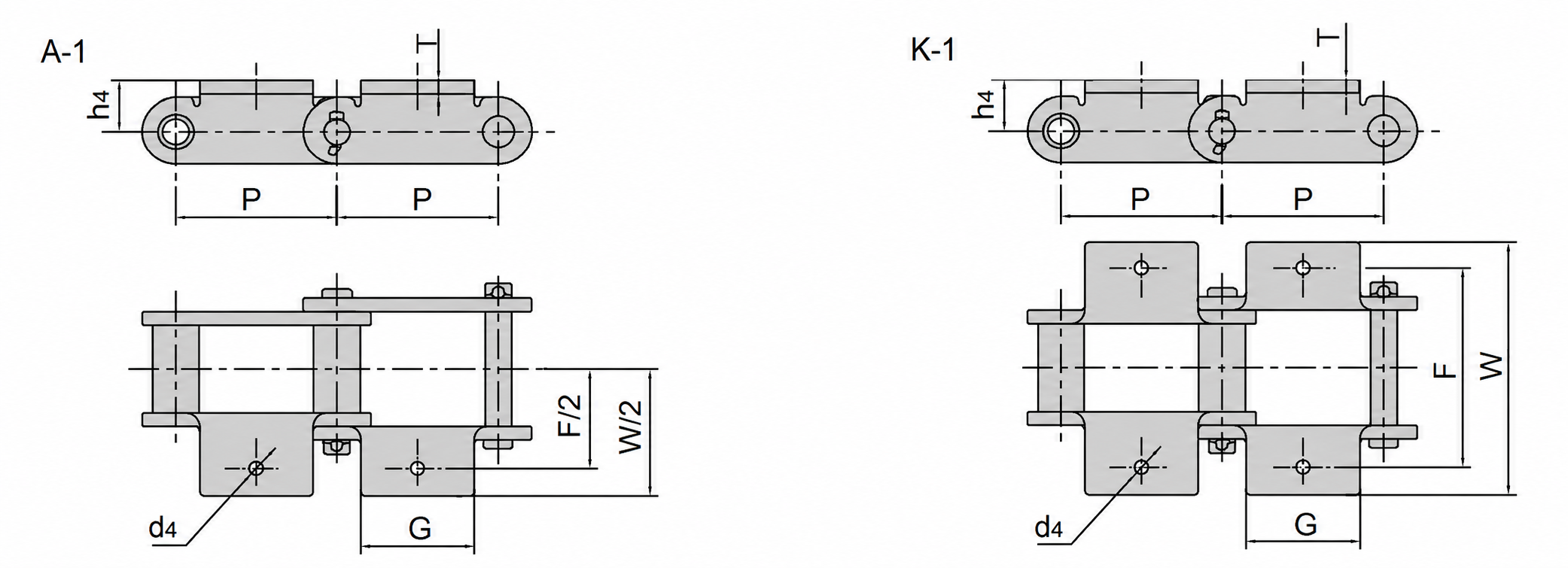 Engineering Steel Bushing Chain
